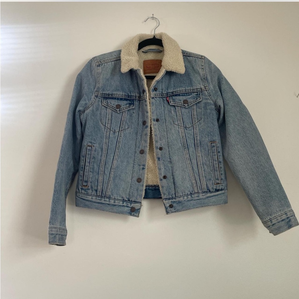 LEVI’S ORIGINAL SHERPA TRUCKER JACKET | Denim Jacket | Levi’s Jean Jacket
